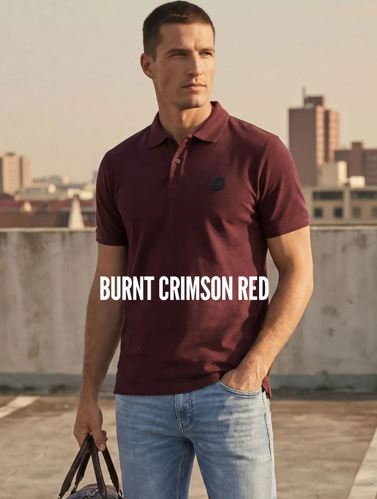 Burnt Crimson Red